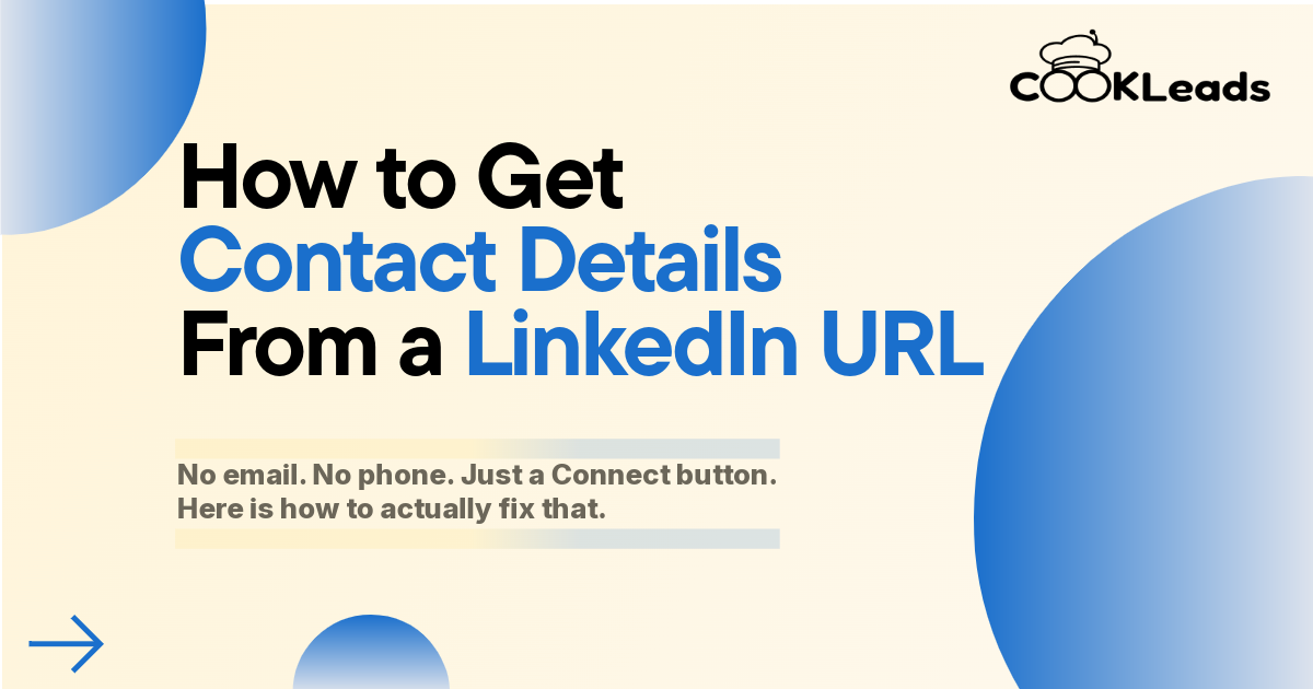 How to Get Contact Details from a LinkedIn URL — India B2B Guide 2026